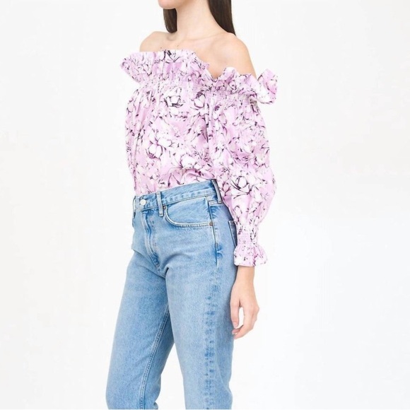 NEW CHRISTY LYNN regina top in pink vintage floral - Picture 3 of 11